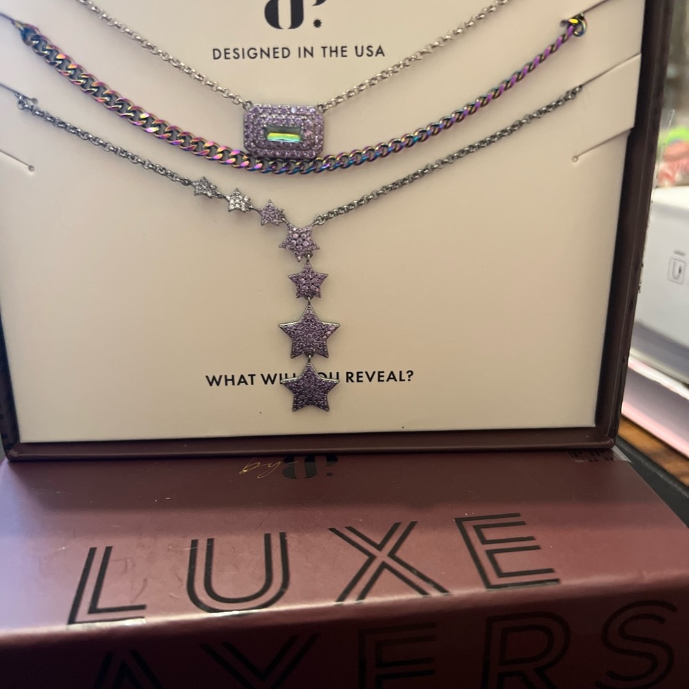 Elegant Purple Gemstone Necklace